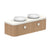 ADP Surry Wall Hung 1500mm Double Bowl Vanity Cabinet