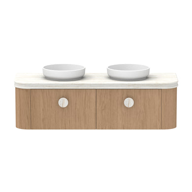 ADP Surry Wall Hung 1500mm Double Bowl Vanity Cabinet