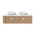 ADP Surry Wall Hung 1500mm Double Bowl Vanity Cabinet
