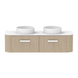 ADP Surry Wall Hung 1500mm Double Bowl Vanity Cabinet