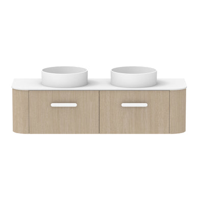 ADP Surry Wall Hung 1500mm Double Bowl Vanity Cabinet
