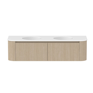 ADP Surry Wall Hung 1500mm Double Bowl Vanity Cabinet