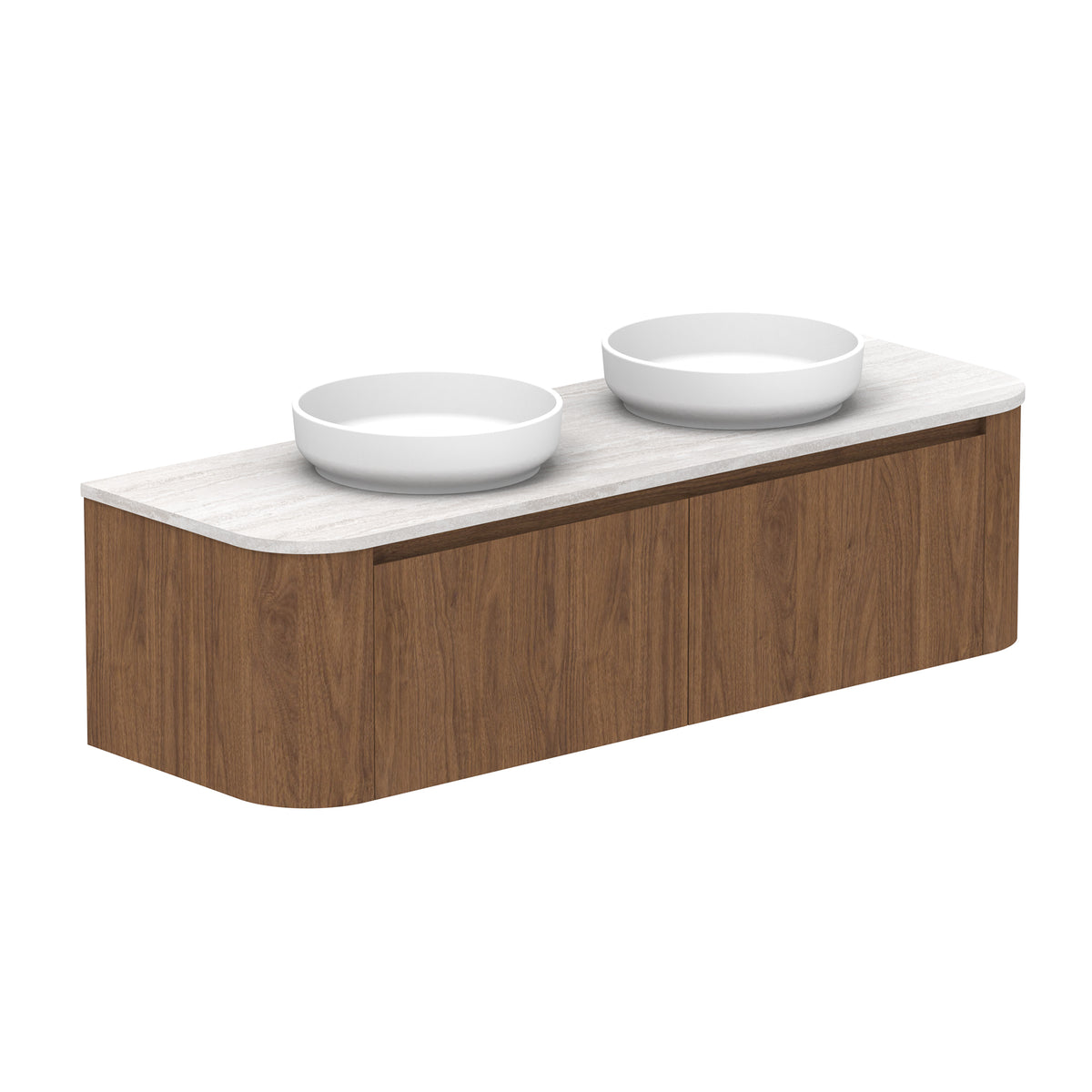 ADP Surry Wall Hung 1500mm Double Bowl Vanity Cabinet
