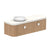 ADP Surry Wall Hung 1500mm Single Left Offset Bowl Vanity Cabinet