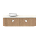 ADP Surry Wall Hung 1500mm Single Left Offset Bowl Vanity Cabinet