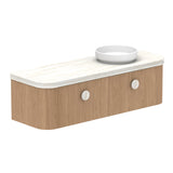 ADP Surry Wall Hung 1500mm Single Right Offset Bowl Vanity Cabinet