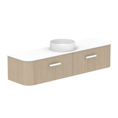 ADP Surry Wall Hung 1800mm Single Center Bowl Vanity Cabinet