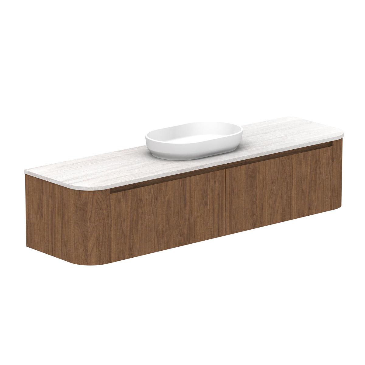 ADP Surry Wall Hung 1800mm Single Center Bowl Vanity Cabinet