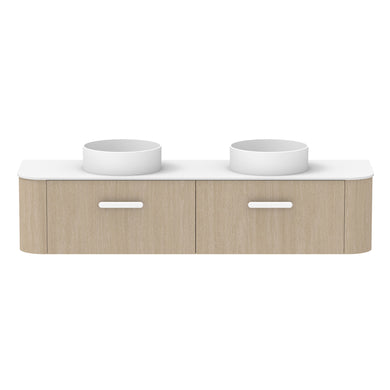 ADP Surry Wall Hung 1800mm Double Bowl Vanity Cabinet