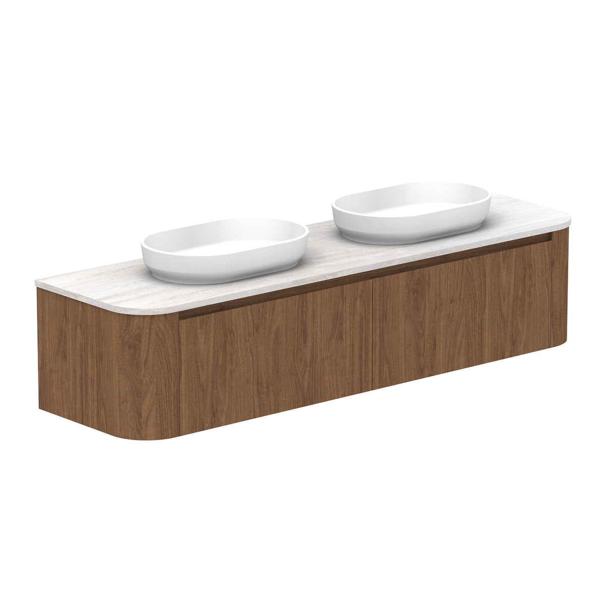 ADP Surry Wall Hung 1800mm Double Bowl Vanity Cabinet