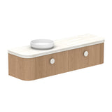 ADP Surry Wall Hung 1800mm Single Left Offset Bowl Vanity Cabinet