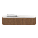 ADP Surry Wall Hung 1800mm Single Left Offset Bowl Vanity Cabinet