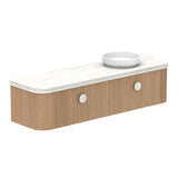 ADP Surry Wall Hung 1800mm Single Right Offset Bowl Vanity Cabinet