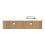 ADP Surry Wall Hung 1800mm Single Right Offset Bowl Vanity Cabinet