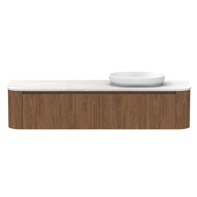 ADP Surry Wall Hung 1800mm Single Right Offset Bowl Vanity Cabinet