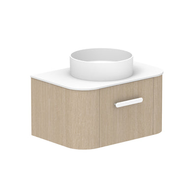 ADP Surry Wall Hung 750mm Single Center Bowl Vanity Cabinet