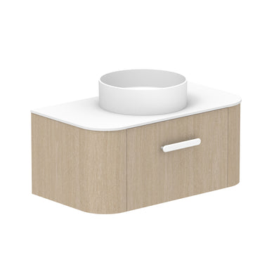 ADP Surry Wall Hung 900mm Single Center Bowl Vanity Cabinet