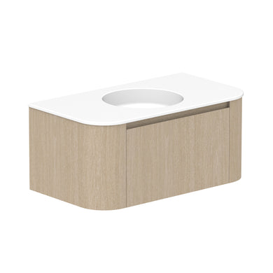 ADP Surry Wall Hung 900mm Single Center Bowl Vanity Cabinet