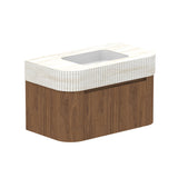 ADP Surry Wall Hung 900mm Single Center Bowl Vanity Cabinet