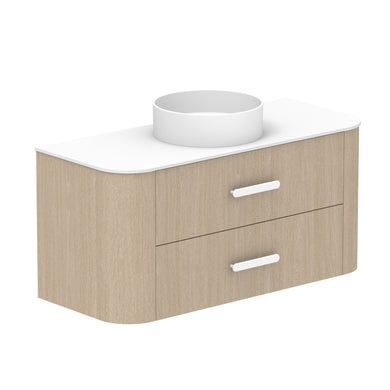 ADP Thea Wall Hung 1200mm Single Center Bowl Vanity Cabinet
