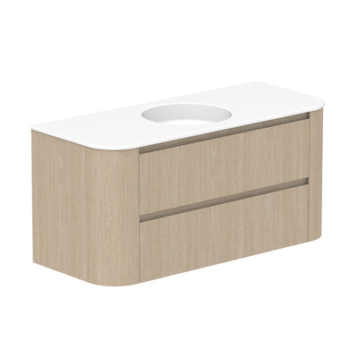 ADP Thea Wall Hung 1200mm Single Center Bowl Vanity Cabinet