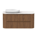 ADP Thea Wall Hung 1200mm Single Left Offset Bowl Vanity Cabinet