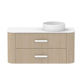 ADP Thea Wall Hung 1200mm Single Right Offset Bowl Vanity Cabinet