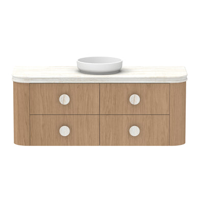 ADP Thea Wall Hung 1500mm Single Center Bowl Vanity Cabinet