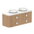 ADP Thea Wall Hung 1500mm Double Bowl Vanity Cabinet