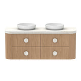 ADP Thea Wall Hung 1500mm Double Bowl Vanity Cabinet