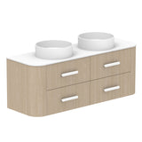 ADP Thea Wall Hung 1500mm Double Bowl Vanity Cabinet