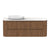 ADP Thea Wall Hung 1500mm Single Left Offset Bowl Vanity Cabinet