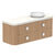 ADP Thea Wall Hung 1500mm Single Right Offset Bowl Vanity Cabinet