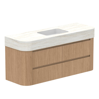 ADP Thea Wall Hung 1500mm Single Center Bowl Vanity Cabinet