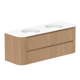 ADP Thea Wall Hung 1500mm Double Bowl Vanity Cabinet