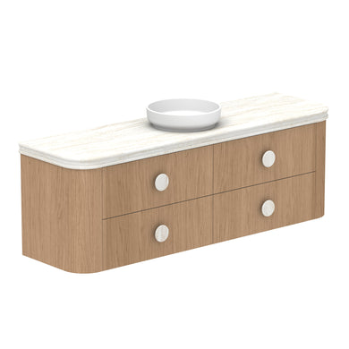 ADP Thea Wall Hung 1800mm Single Center Bowl Vanity Cabinet