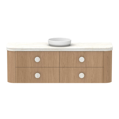 ADP Thea Wall Hung 1800mm Single Center Bowl Vanity Cabinet