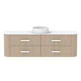 ADP Thea Wall Hung 1800mm Single Center Bowl Vanity Cabinet
