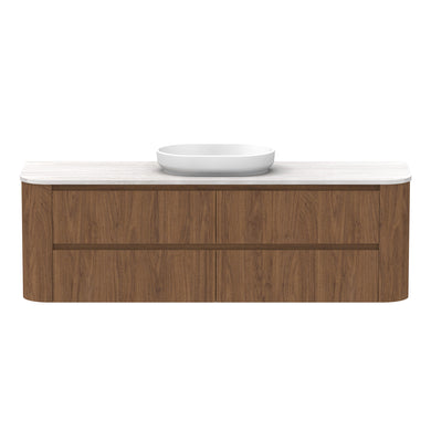 ADP Thea Wall Hung 1800mm Single Center Bowl Vanity Cabinet