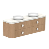 ADP Thea Wall Hung 1800mm Double Bowl Vanity Cabinet