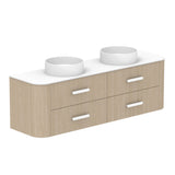 ADP Thea Wall Hung 1800mm Double Bowl Vanity Cabinet