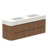 ADP Thea Wall Hung 1800mm Double Bowl Vanity Cabinet