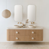 ADP Thea Wall Hung 1800mm Double Bowl Vanity Cabinet