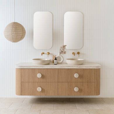 ADP Thea Wall Hung 1800mm Double Bowl Vanity Cabinet