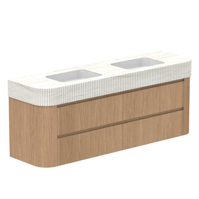 ADP Thea Wall Hung 1800mm Double Bowl Vanity Cabinet