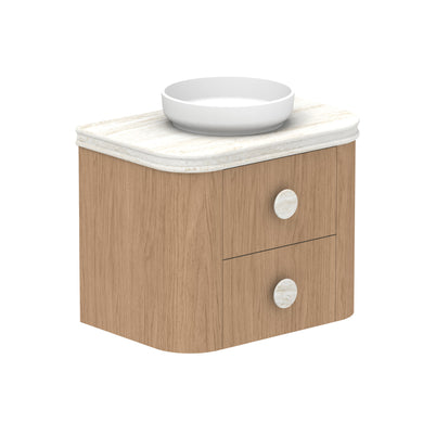 ADP Thea Wall Hung 750mm Single Center Bowl Vanity Cabinet