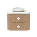 ADP Thea Wall Hung 750mm Single Center Bowl Vanity Cabinet