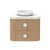 ADP Thea Wall Hung 750mm Single Center Bowl Vanity Cabinet