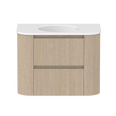 ADP Thea Wall Hung 750mm Single Center Bowl Vanity Cabinet