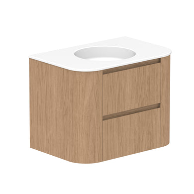 ADP Thea Wall Hung 750mm Single Center Bowl Vanity Cabinet